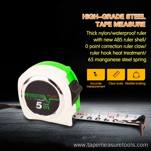 5m thick nylon waterproof wear-resistant metal tape measure